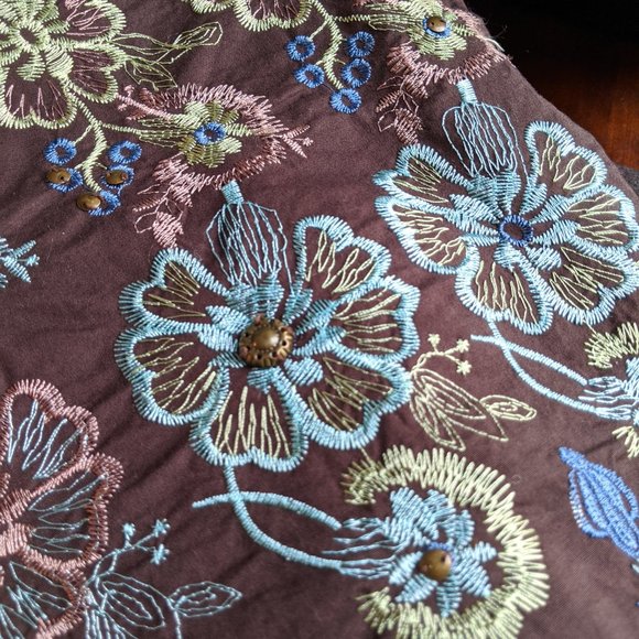 Edward Embroidered Floral Skirt - Picture 10 of 10